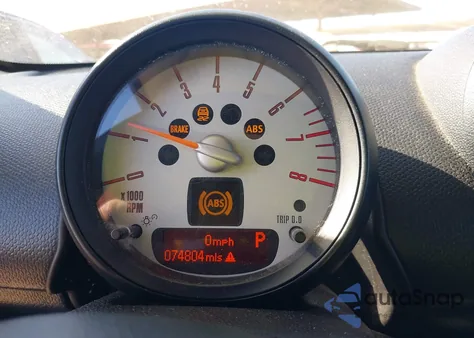 2013 Mini Countryman Cooper S z USA, uszkodzony, nr VIN WMWZC3C57DWP22847